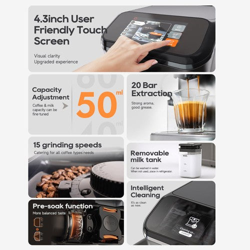 HiBREW H16 automātiskais espreso kafijas aparāts