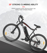 Samebike SY26-II elektriskais kalnu velosipēds