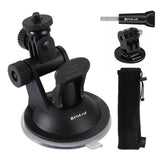 Puluz car windshield mount for sports cameras (including Osmo Action 5 Pro, Insta360 X5)