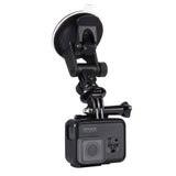 Puluz car windshield mount for sports cameras (including Osmo Action 5 Pro, Insta360 X5)