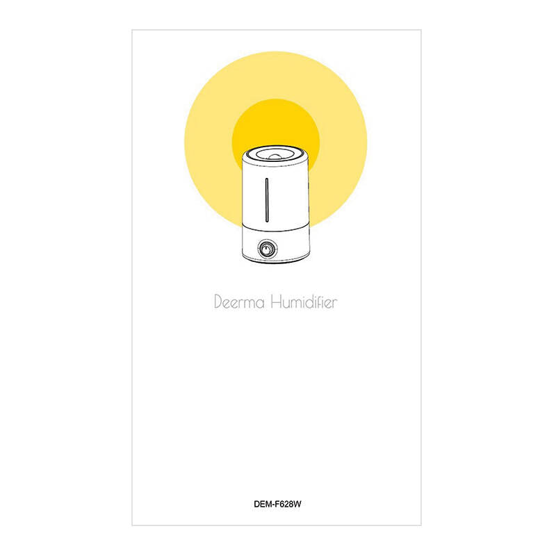 Ultrasonic humidifier Deerma F628W