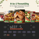 CHEFREE AF500 1700 W 6,5 l karstā gaisa friteris ar viedo termometru
