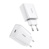 Baseus Speed Mini Quick Charger, USB-C, PD, 3A, 20W (white)