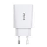 Baseus Speed Mini Quick Charger, USB-C, PD, 3A, 20W (white)