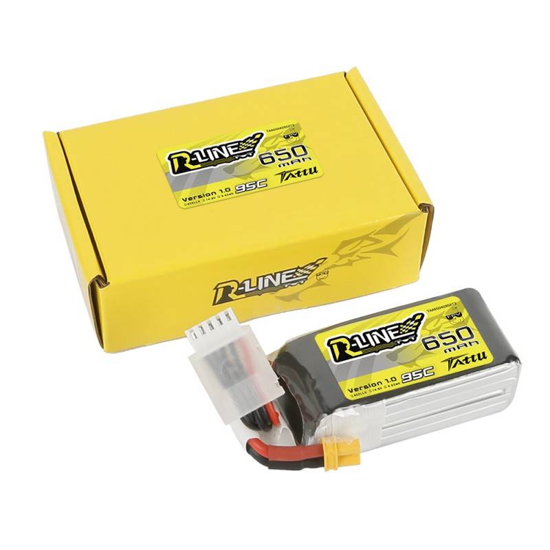 Battery Tattu R-Line 650mAh 14,8V 95C 4S1P XT30