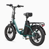 DYU C9 liela darbības rādiusa elektriskais velosipēds