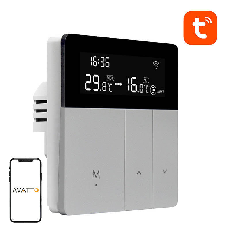 Avatto WT50 smart thermostat water heater 3A WiFi TUYA