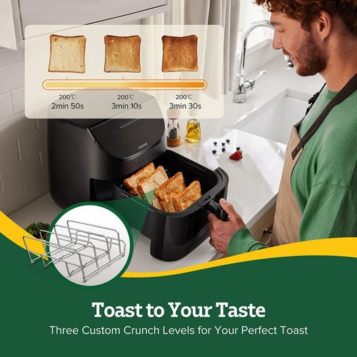 CHEFREE AF500 1700 W 6,5 l karstā gaisa friteris ar viedo termometru