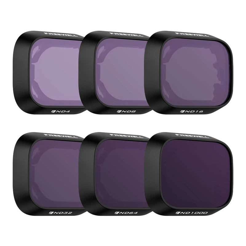 Set of 6 Freewell All Day filters for DJI Mini 3 Pro / Mini 3
