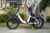 DYU C9 liela darbības rādiusa elektriskais velosipēds