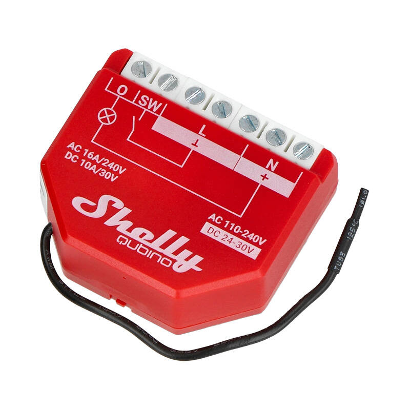 Shelly Qubino Wave1PM Controller, 1-channel, Z-Wave (Power measurement)