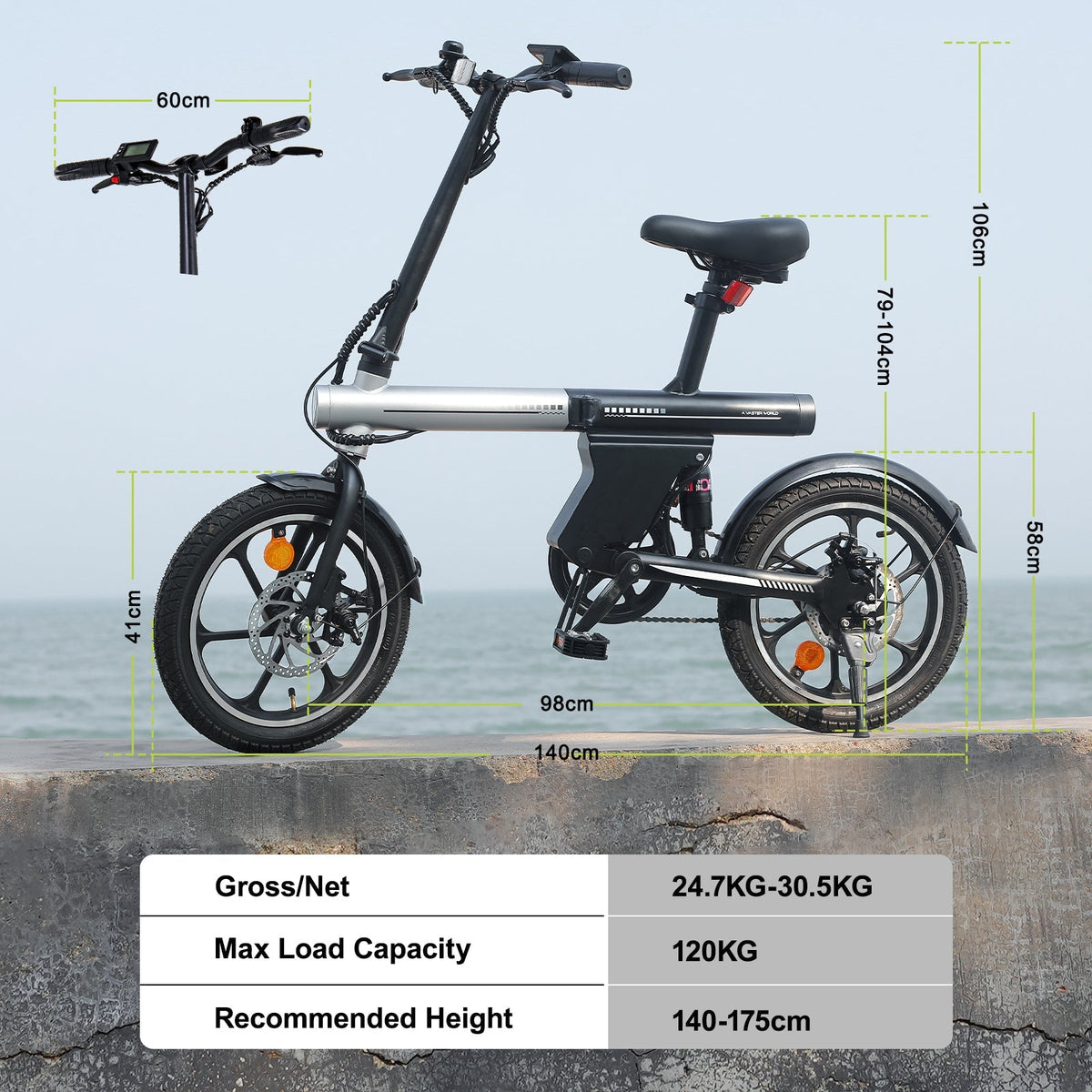 AVDL A11 elektriskais velosipēds