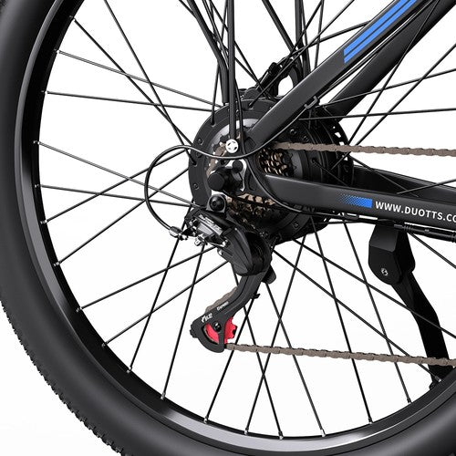 DUOTTS C29-K elektriskais velosipēds, 750 W motors, 48 V 15 Ah + 22,5 Ah
