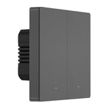 Sonoff M5 2C Smart WiFi Wall Switch, Gray (2-Channel)