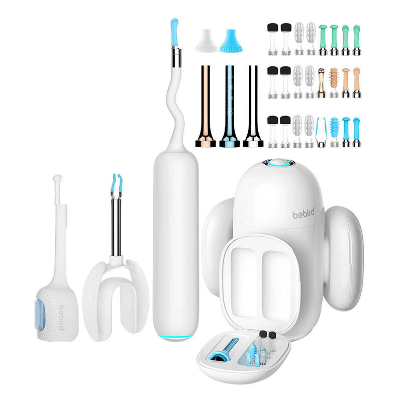Otoscope with ear cleaning camera Bebird Home 30S (white)