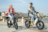 DYU C9 liela darbības rādiusa elektriskais velosipēds