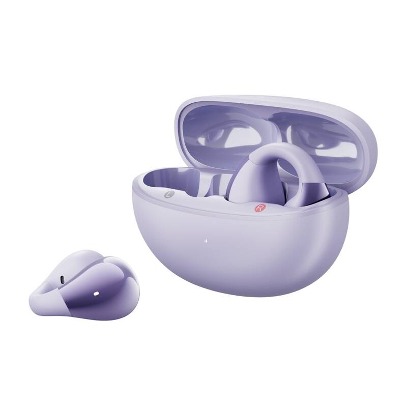 QCY Crossky Clip C30 headphones (purple)