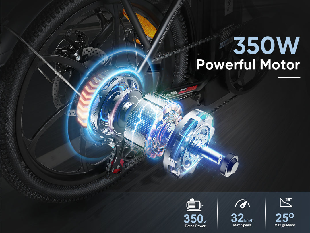 SAMEBIKE CY20 Elektriskais divritenis 350W 13Ah