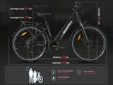SAMEBIKE RS-A01 Pro-T elektriskais velosipēds