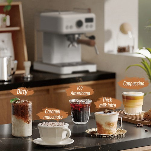 HiBREW H10 PLUS espresso kafijas automāts, 20 bāru pusautomātiskais kafijas automāts