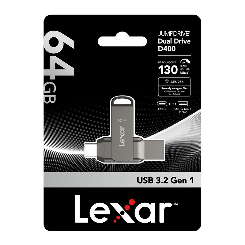Pendrive Lexar Dual Type-C and Type-A USB 3.1 64GB