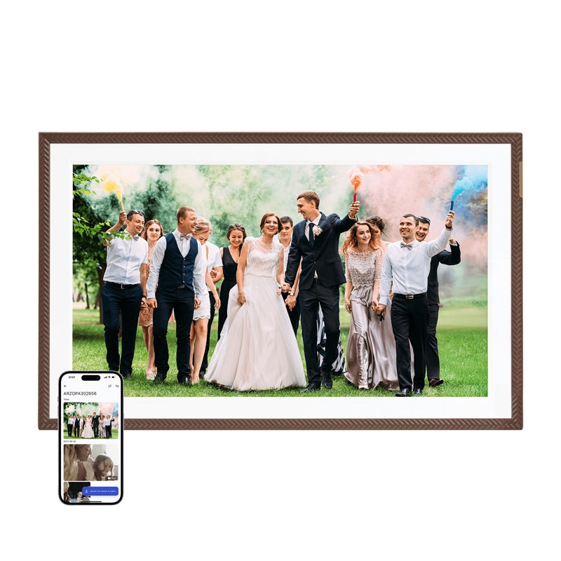 Arzopa D156 (brown) 15.6" digital photo frame