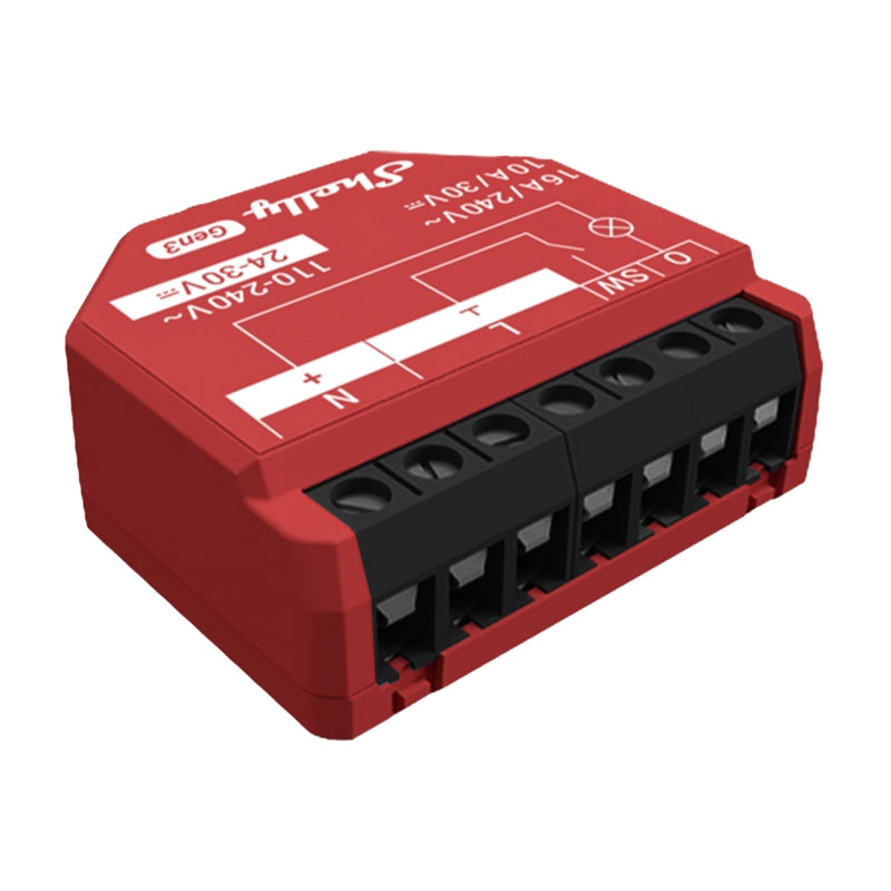 Shelly 1PM Gen3 Set of 4 Controller WiFi/Bluetooth