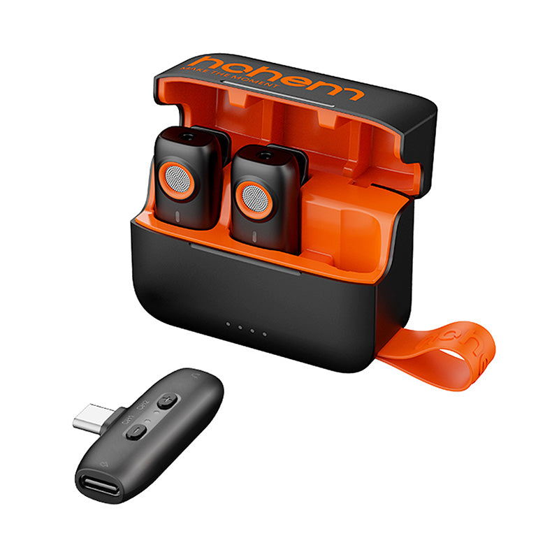 Microphone Hohem (2TX + 1RX +Charging Case )Type-C