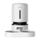 Petlibro Granary camera feed dispenser with double bowl, 5L (white)