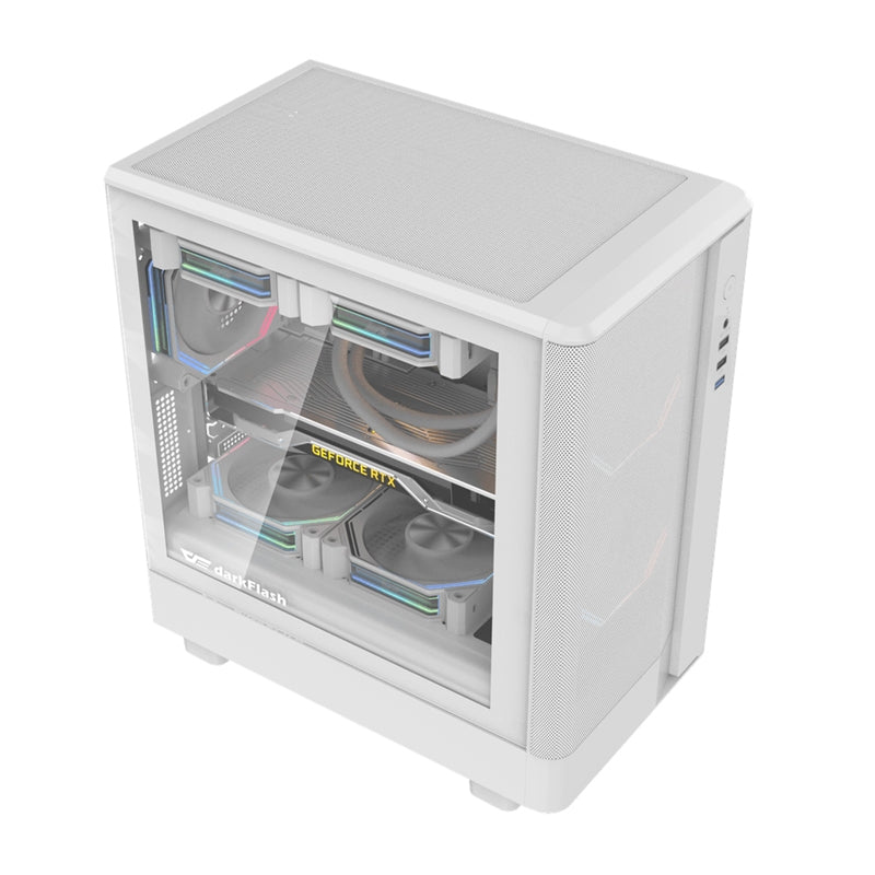 Darkflash DB330M Mesh computer case (white)