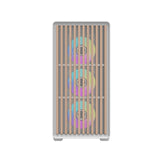 Darkflash DS900WD ATX computer case (White) + 4 fans