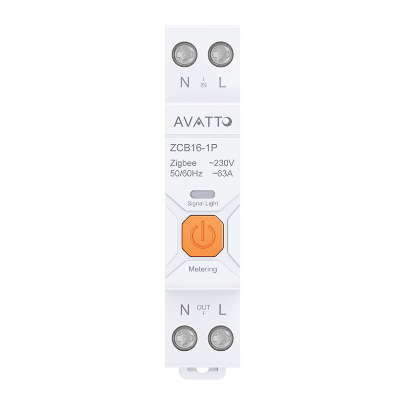 ZigBee Avatto ZWCB16 smart fuse