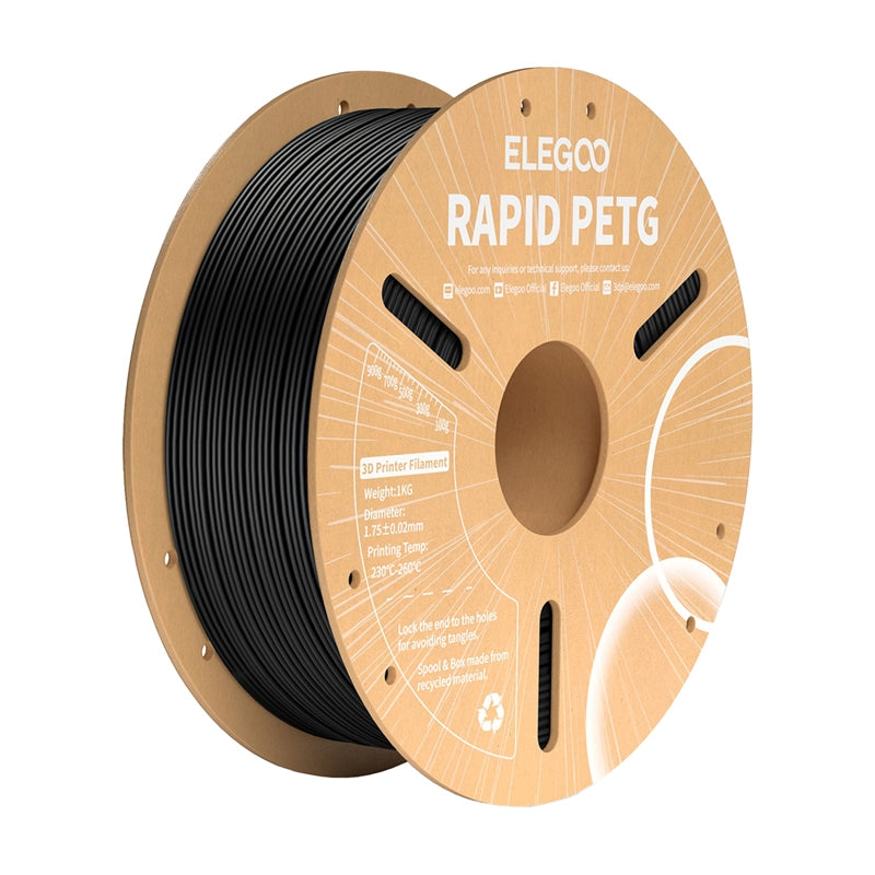 ELEGOO Rapid PETG Filament (Black)