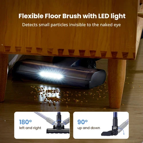 Proscenic P10 Ultra Putekļsūcējs-birste LED