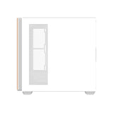 Darkflash DS900WS computer case (White) + 4 ARGB fans