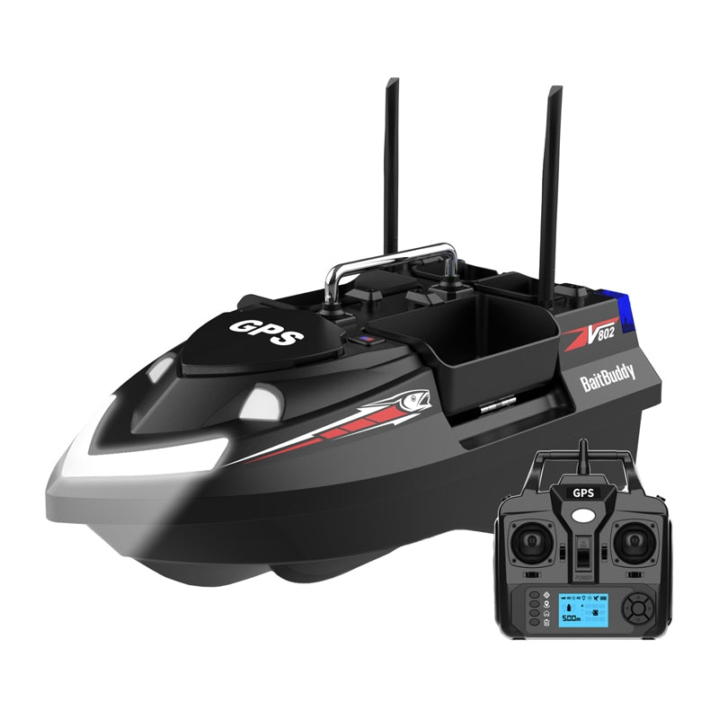 Flytec V802 PRO 12000mah bait boat (black)
