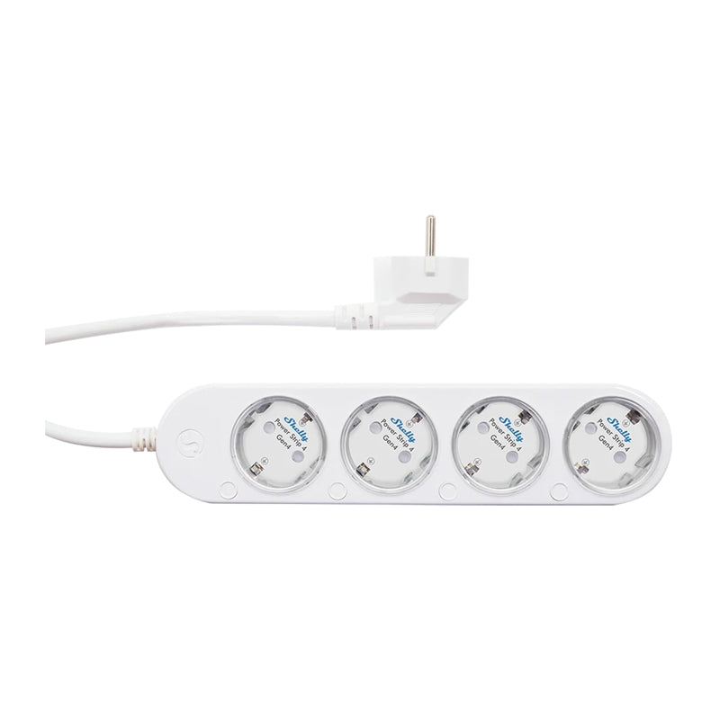 Smart 12A Shelly Power Strip 4 Gen4 Zigbee/Matter power strip