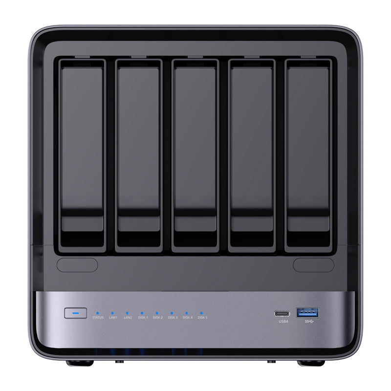 MINI-PC Minis Forum NAS N5 Pro AMD Ryzen AI 9 HX Pro 370, 32GB+128GB O