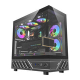 DarkFlash DS950 computer case (black) + 6 fans