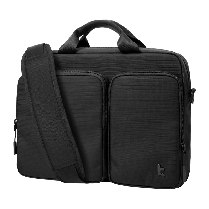 TOMTOC Navigator-A33 14" Laptop Shoulder Bag (Black)