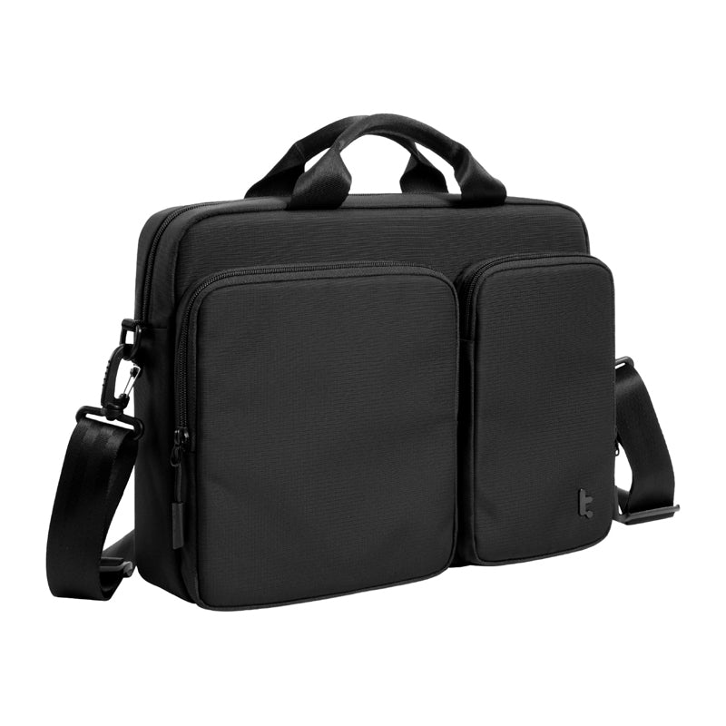 TOMTOC Navigator-A33 14" Laptop Shoulder Bag (Black)