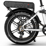 Oneport OT08 Pro pilnas amortizācijas elektriskais velosipēds 18Ah 2x