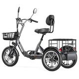 Cysum T1 Pro elektriskais trīsritenis, 250 W motors 48V22Ah