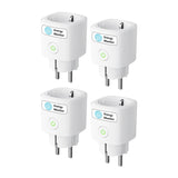 MEROSS MSS315CFH-EU Smart Plug with Energy Monitoring (Matter) (Set of 4)