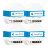MEROSS MSS815MAQUA-UN 4-Pack Smart Wi-Fi Switches
