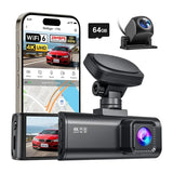 REDTIGER F7N WiFi 4K + 1080p Dash Cam