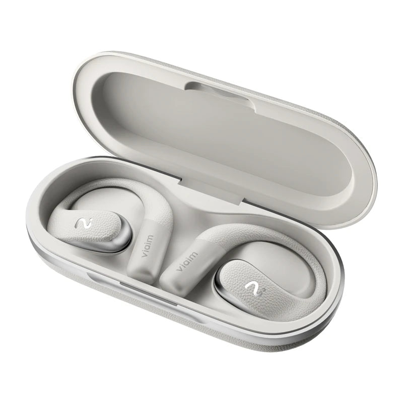 VIAIM Open Note AI Headphones with Voice Recorder (Gray)