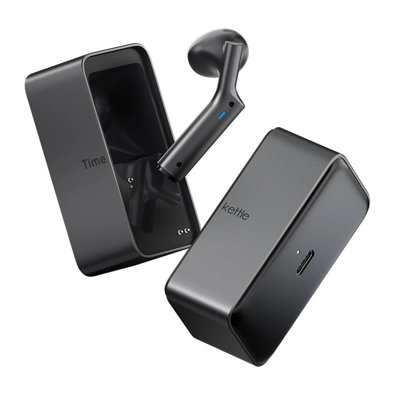 TimeKettle W4 Plus TWS Translation Earbuds (Black)