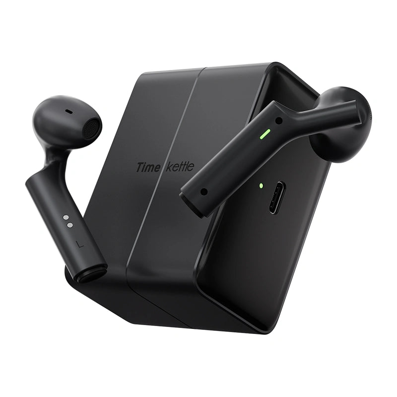 TimeKettle W4 Plus TWS Translation Earbuds (Black)