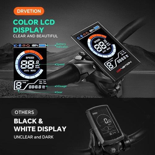 DRVETION AT20 Pro elektriskais velosipēds, 750 W BAFANG motors